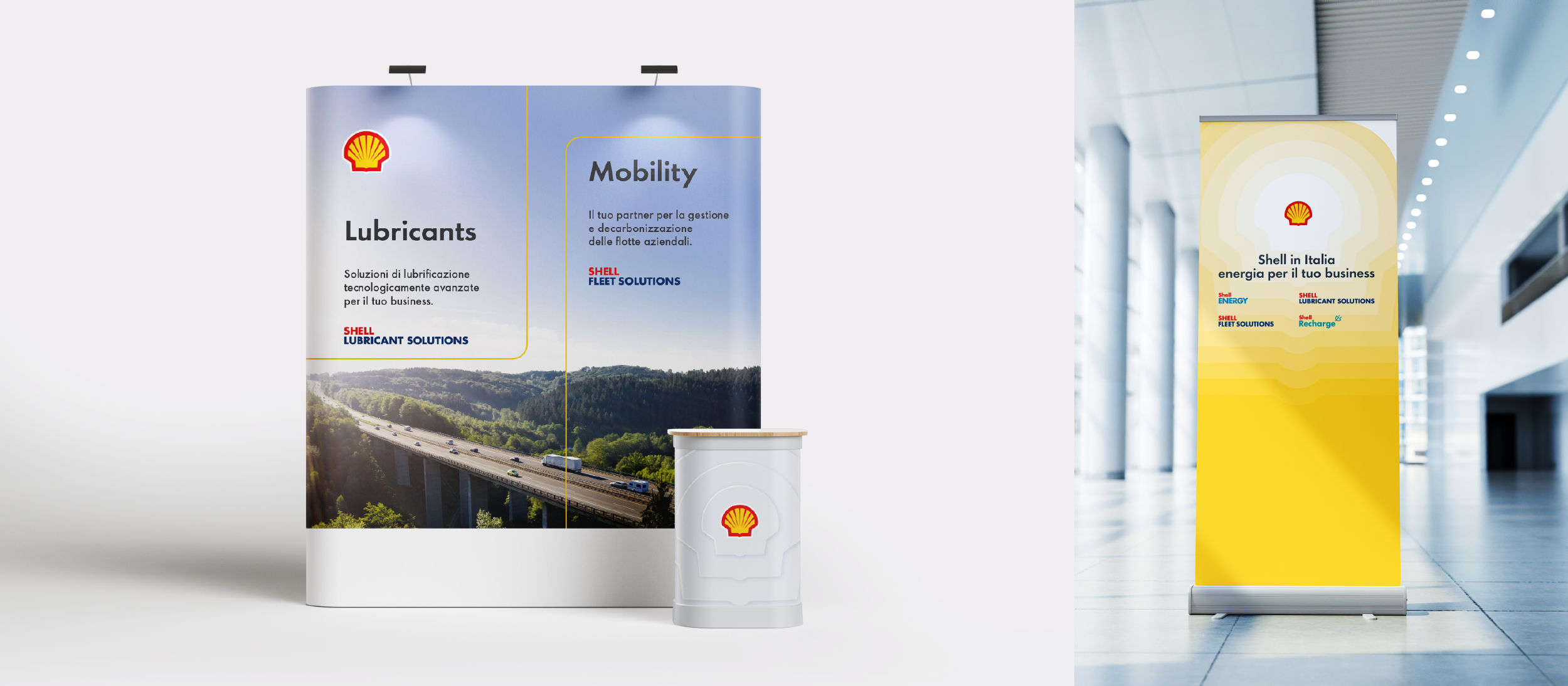 progettazione stand, fiere, design, progettazione grafica, shell, desk, rollup